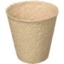 Round Fiber Pots – NK Lawn & Garden – 3″, 15 Pack